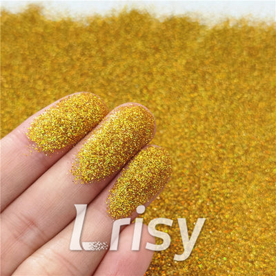 0.2mm Professional Cosmetic Glitter For Lip Gloss, Lipstick Holographic Gold FCHL200