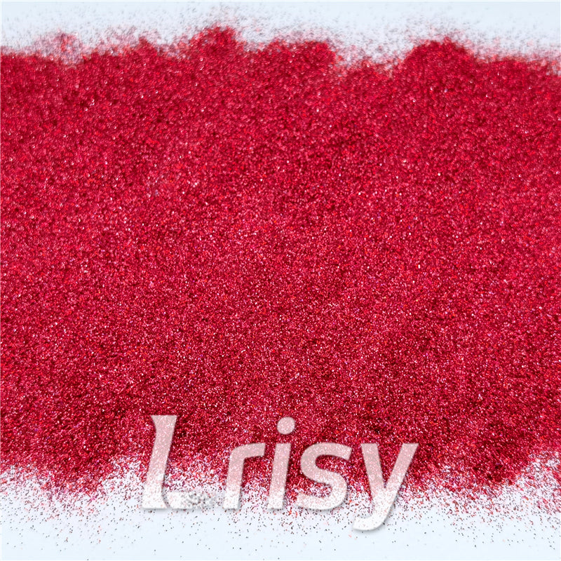 0.2mm Professional Cosmetic Glitter For Lip Gloss, Lipstick Holographic Red FCHL300