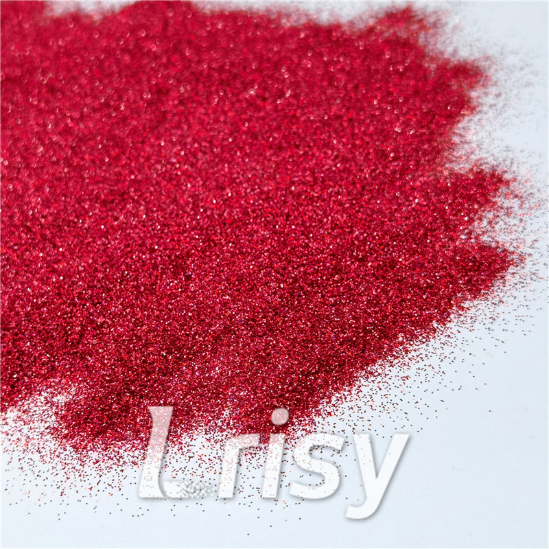0.2mm Professional Cosmetic Glitter For Lip Gloss, Lipstick Holographic Red FCHL300