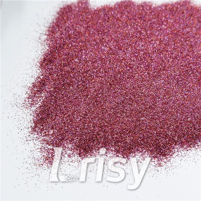 0.2mm Professional Cosmetic Glitter For Lip Gloss, Lipstick Holographic Hazy Pink FCHL911