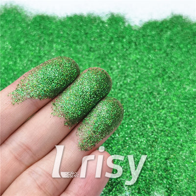 0.2mm Professional Cosmetic Glitter For Lip Gloss, Lipstick Holographic Green FCHL609