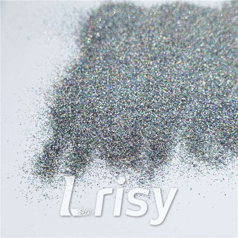 0.2mm Professional Cosmetic Glitter For Lip Gloss, Lipstick Holographic Silver FCHL100