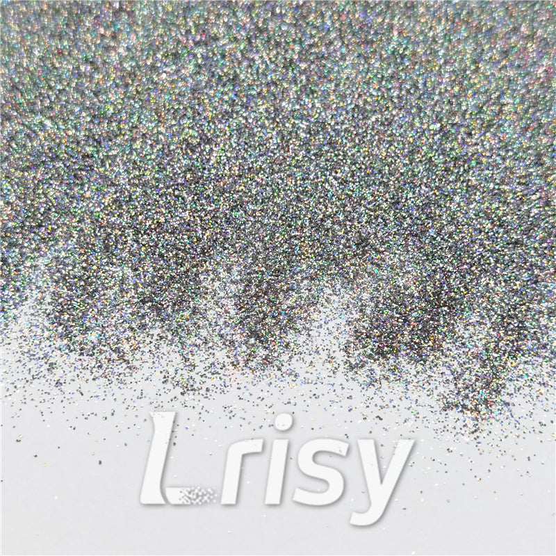 0.2mm Professional Cosmetic Glitter For Lip Gloss, Lipstick Holographic Silver FCHL100
