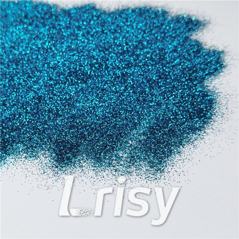 0.2mm Professional Cosmetic Glitter For Lip Gloss, Lipstick Sea Blue FCH714