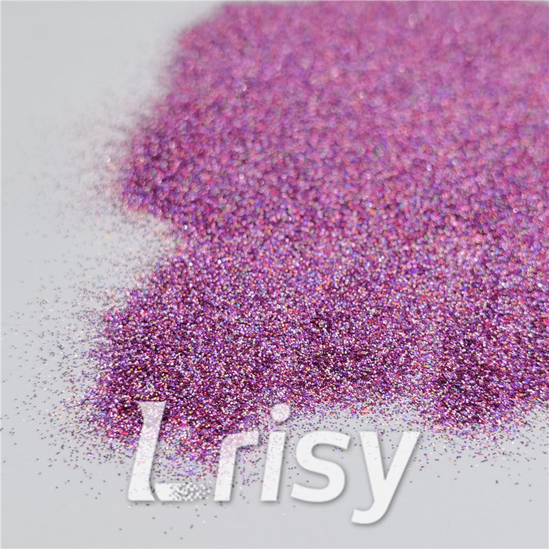 0.2mm Professional Cosmetic Glitter For Lip Gloss, Lipstick Holographic Pink FCHL901