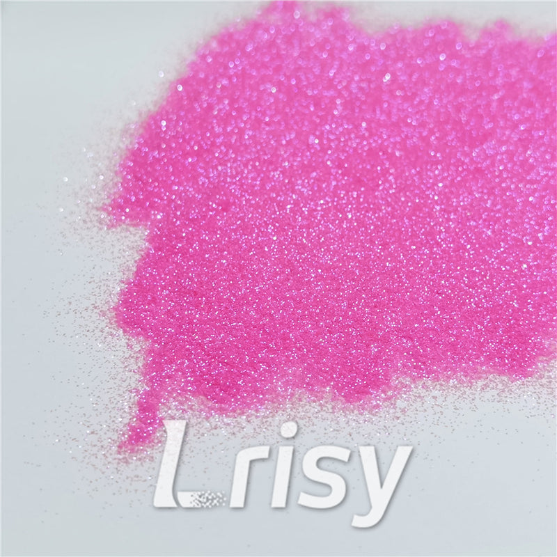 0.2mm Professional Cosmetic Glitter For Lip Gloss, Lipstick Iridescent Pink FCH18