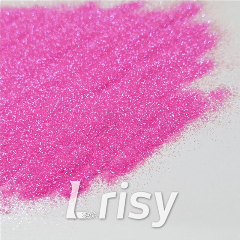 0.2mm Professional Cosmetic Glitter For Lip Gloss, Lipstick Iridescent Pink FCH18