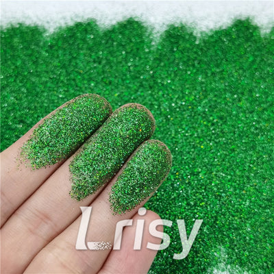 0.2mm Holographic Dark Green Fine Glitter LB0600