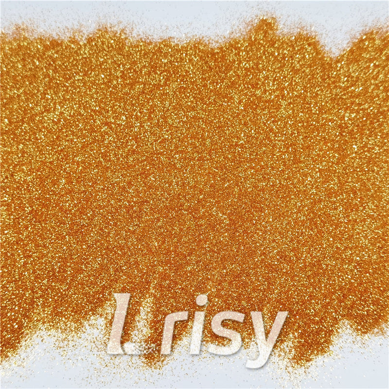 0.2mm Orange Gold Glitter Pure Color B0218