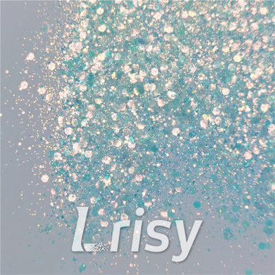 Light Blue Glitter Wholesale - GL08 Ice Blue Extra Fine .008