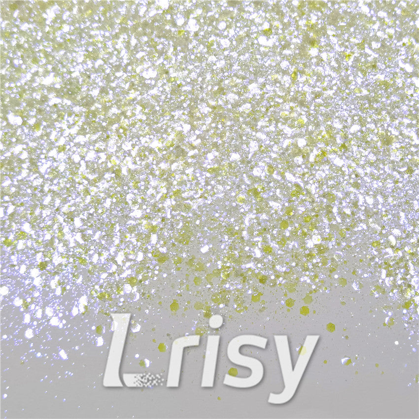 General Mixed Iridescent Translucent Purple Glitter C014