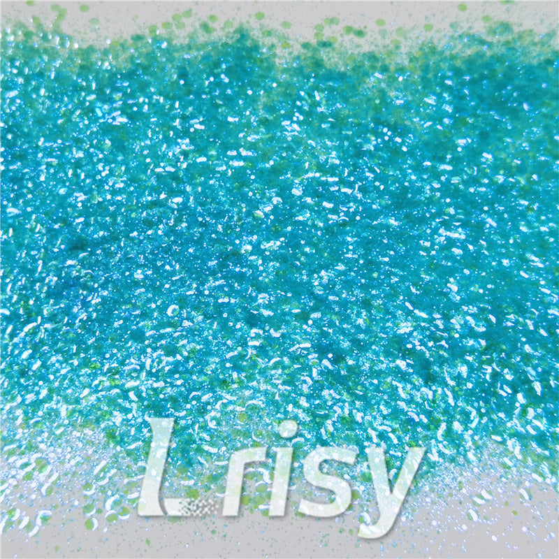 General Mixed Iridescent Translucent Blue Glitter C047