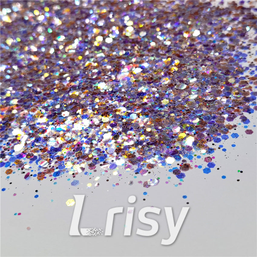 Custom Mixed Iridescent Glitter TE001 (By Chris.e KC)