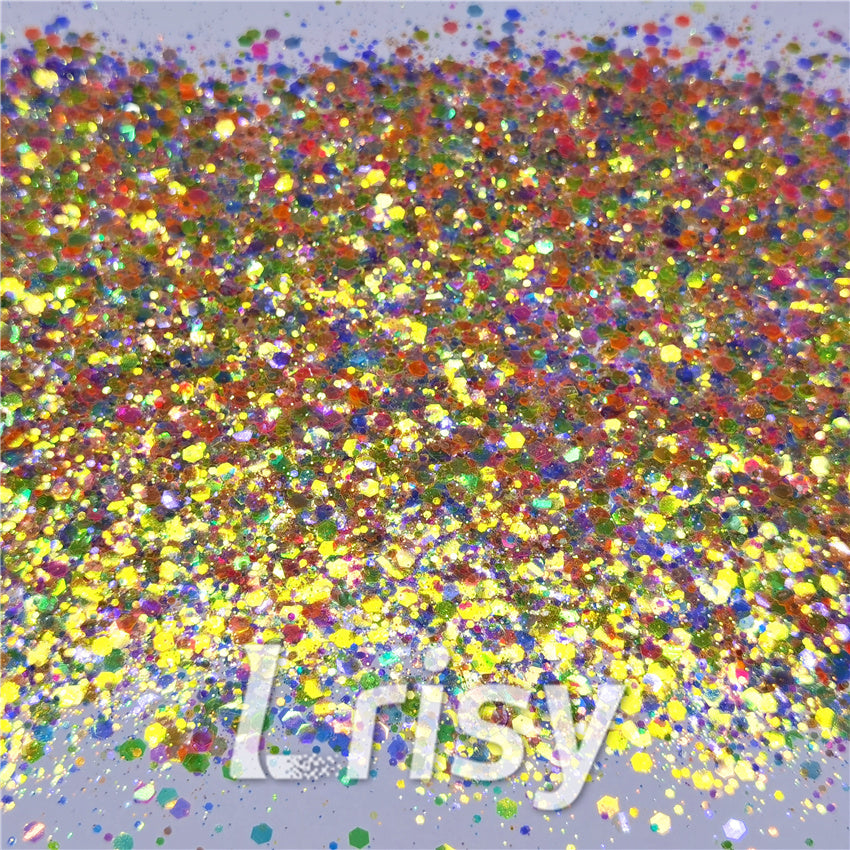Custom Mixed Iridescent Glitter TE002 (By Chris.e KC)