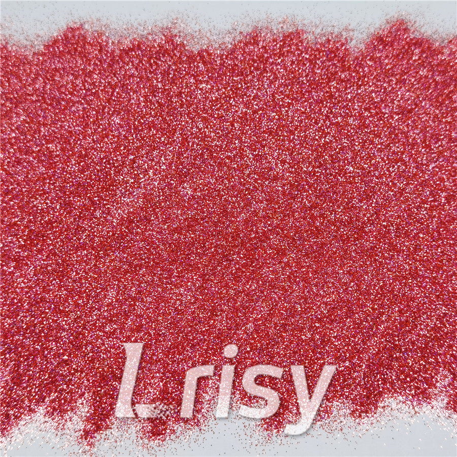 0.2mm Holographic Pigment Pink Glitter Cosmetic Grade SLG015-N
