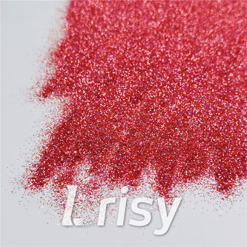 0.2mm Holographic Pigment Pink Glitter Cosmetic Grade SLG015-N