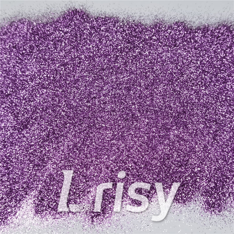 0.3mm Light Purple Fine Glitter Pure Color B0806