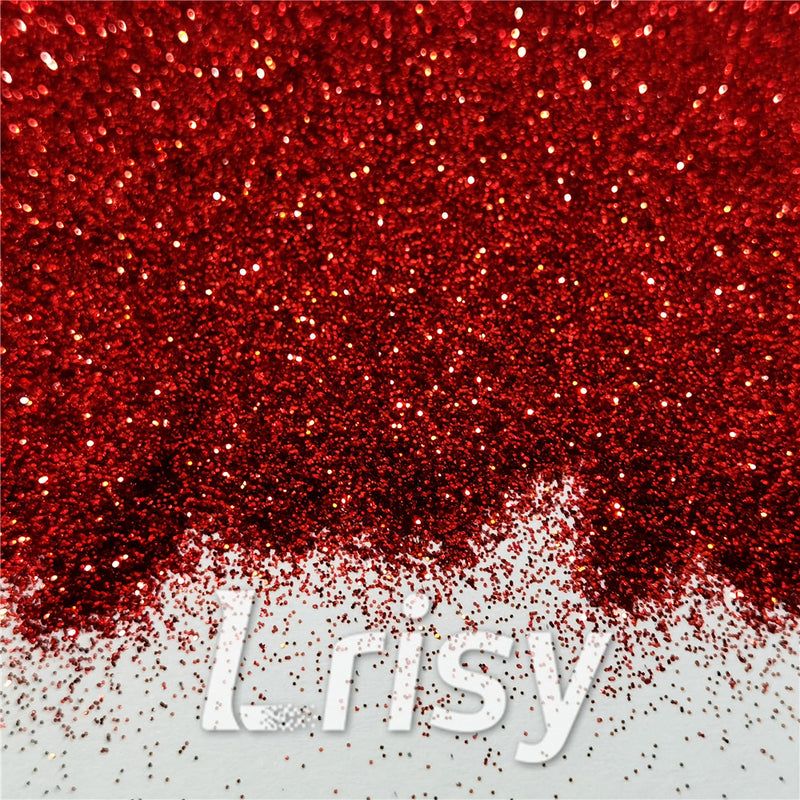 0.3mm American Red Fine Glitter Pure Color B0308 – Lrisy