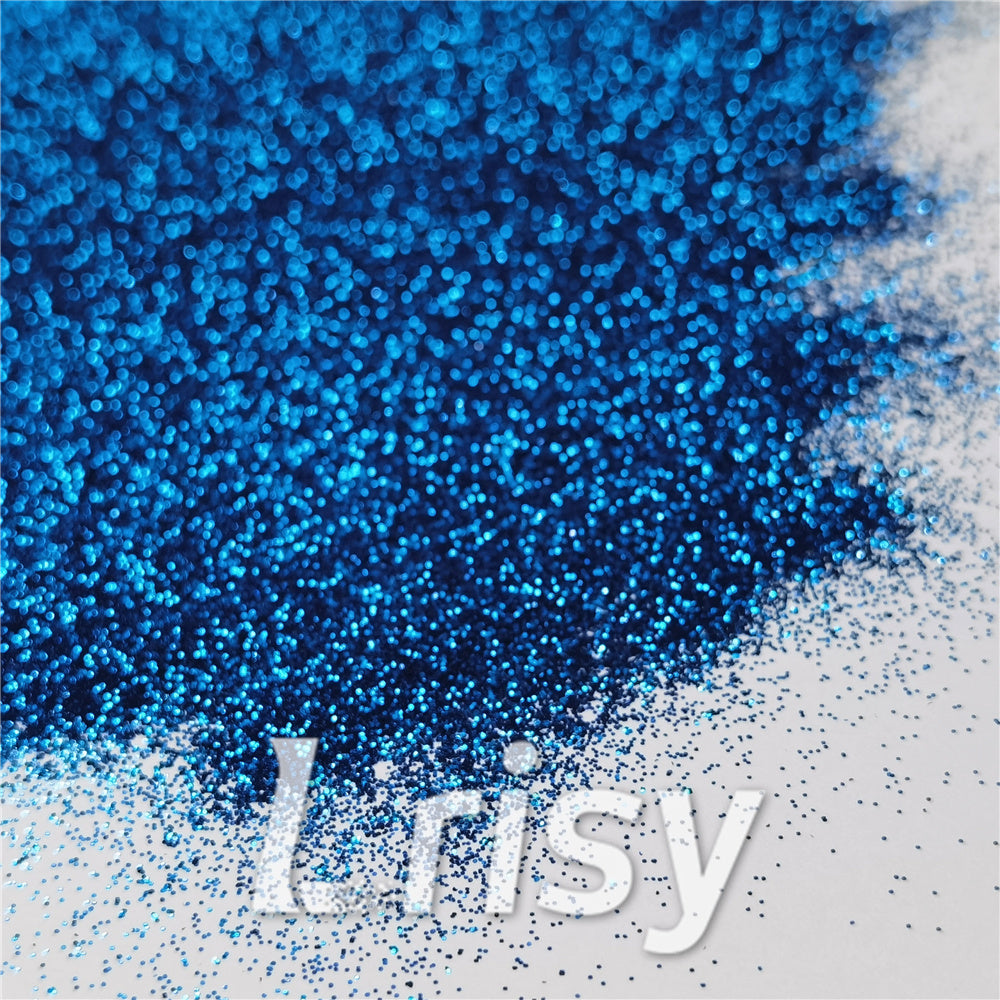 0.3mm Sapphire Blue Fine Glitter Pure Color B0705