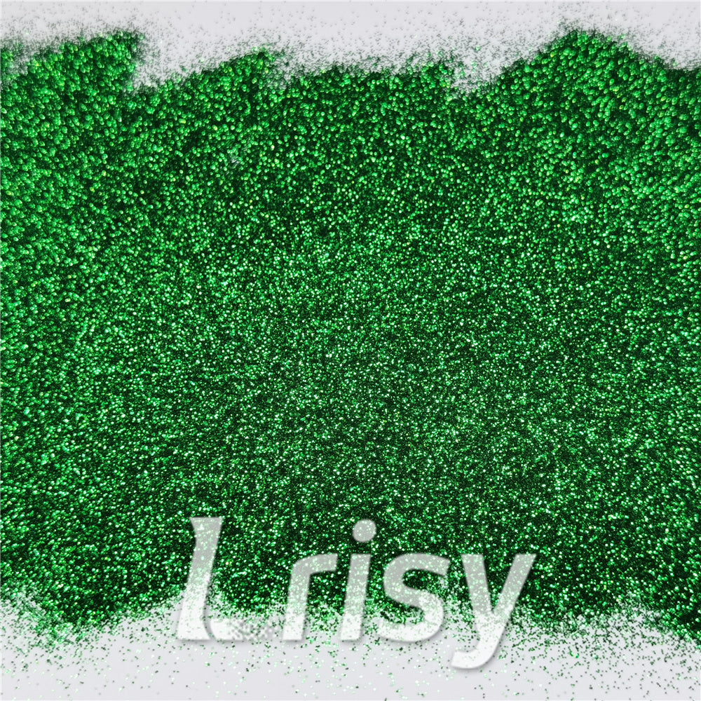 0.3mm Light Green Fine Glitter Pure Color B0609