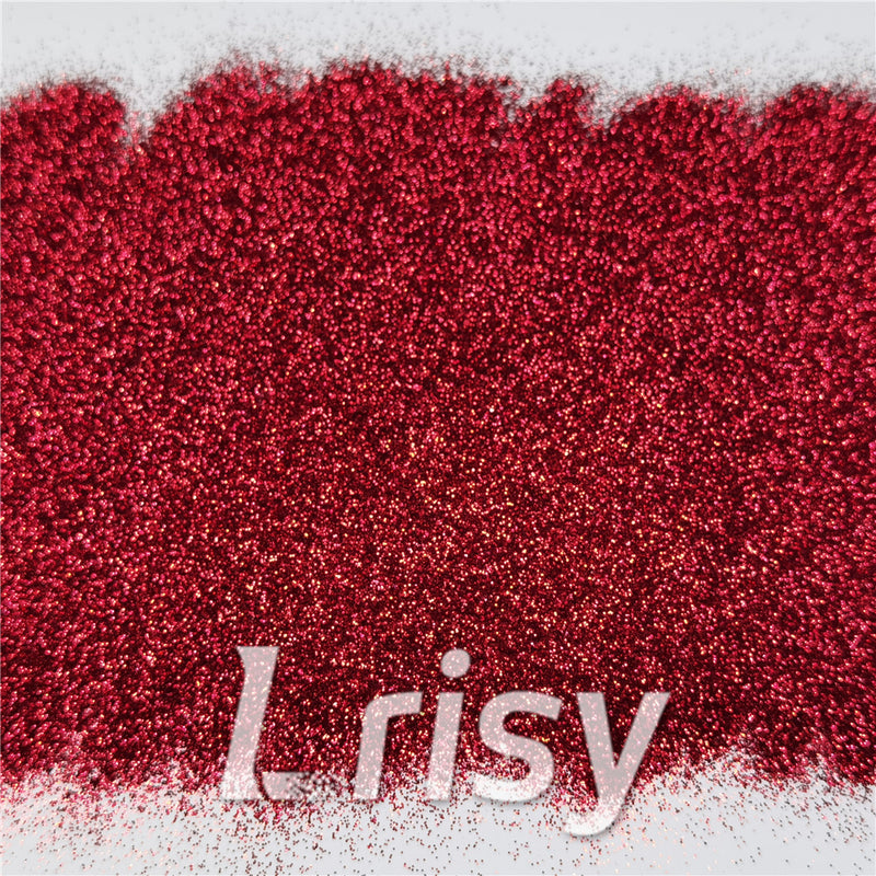 0.3mm Wine Red Fine Glitter Pure Color B0304