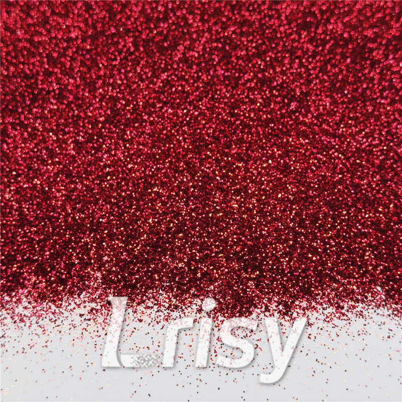 0.3mm Wine Red Fine Glitter Pure Color B0304
