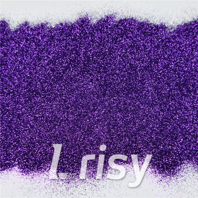 0.3mm Dark Purple Fine Glitter Pure Color B0808