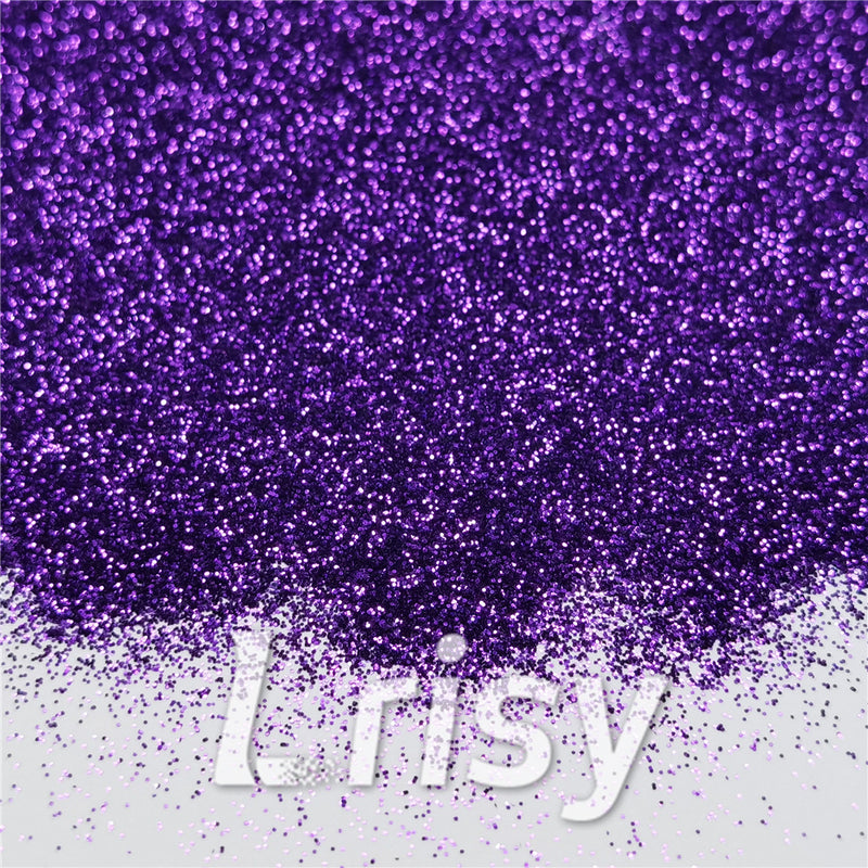 0.3mm Dark Purple Fine Glitter Pure Color B0808