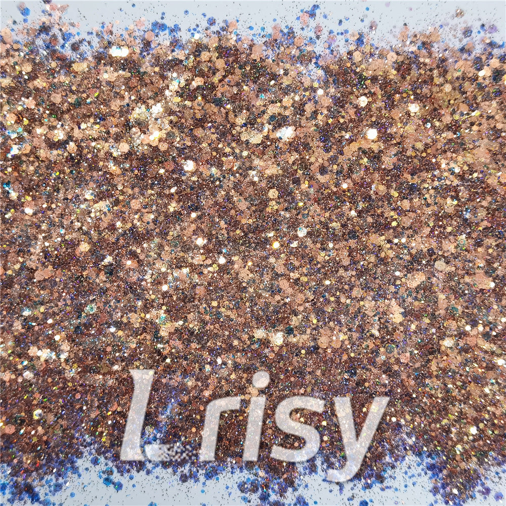 Fairy Light Rose Gold Glitter YJ17
