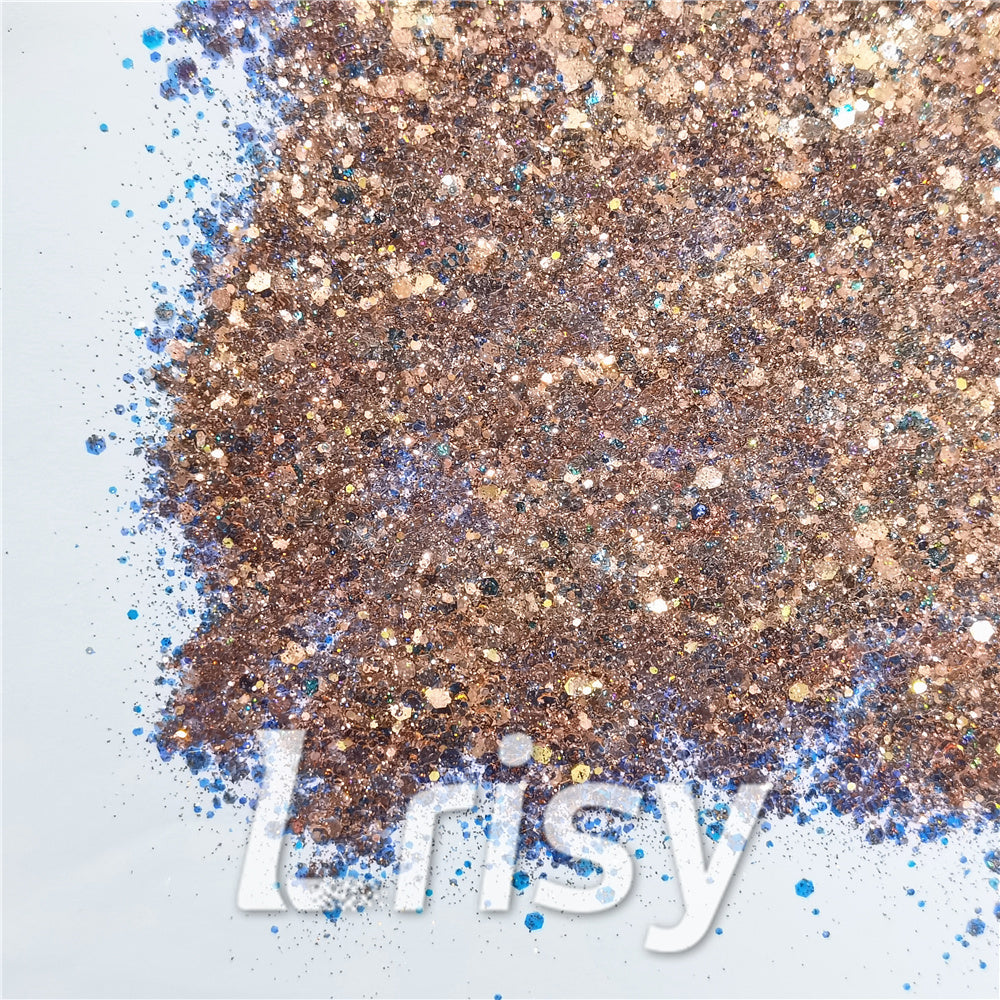 Fairy Light Rose Gold Glitter YJ17