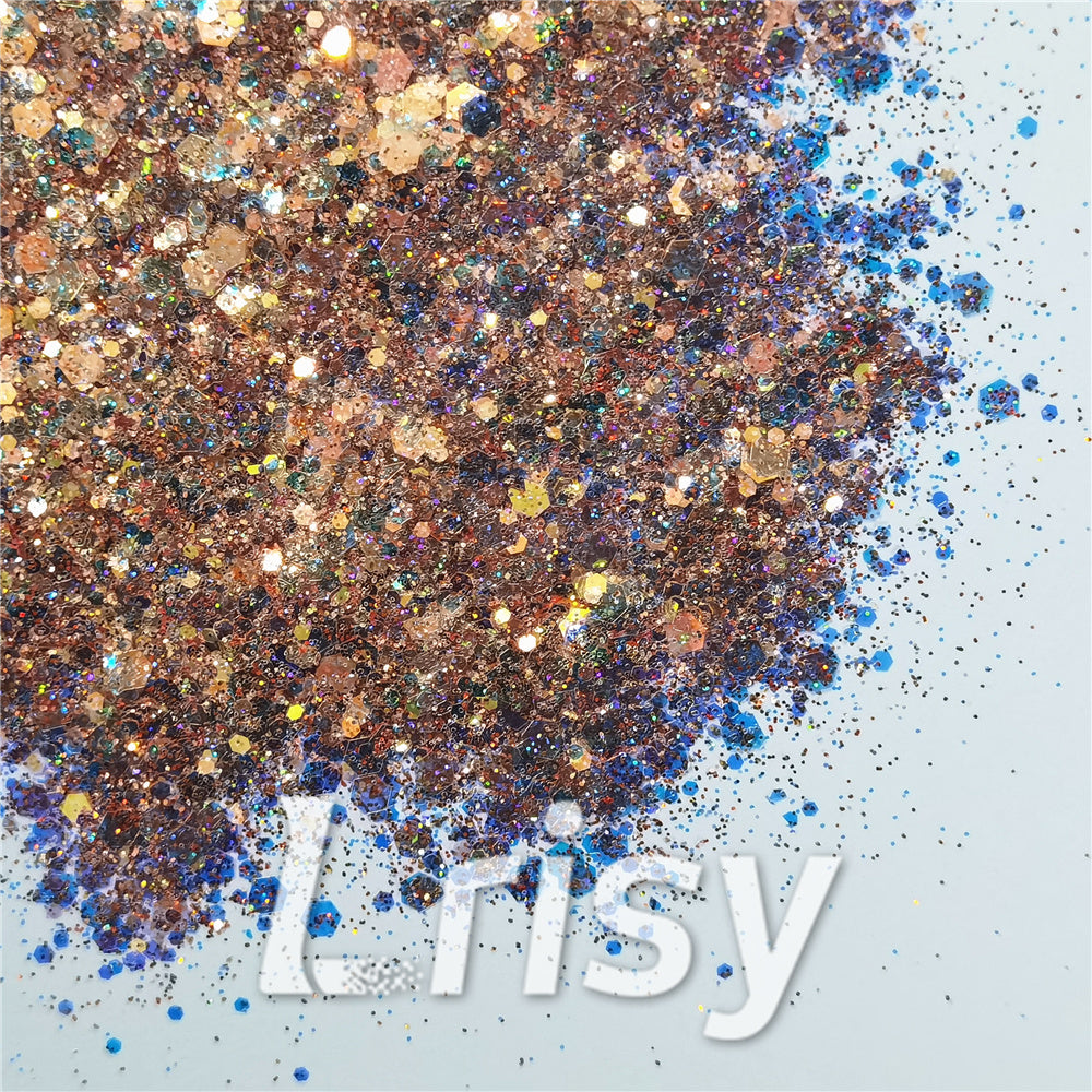 Fairy Light Rose Gold Glitter YJ17