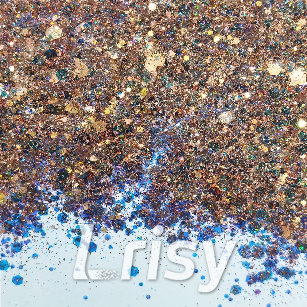 Fairy Light Rose Gold Glitter YJ17