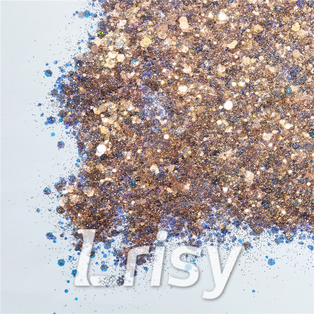 Fairy Light Rose Gold Glitter YJ18
