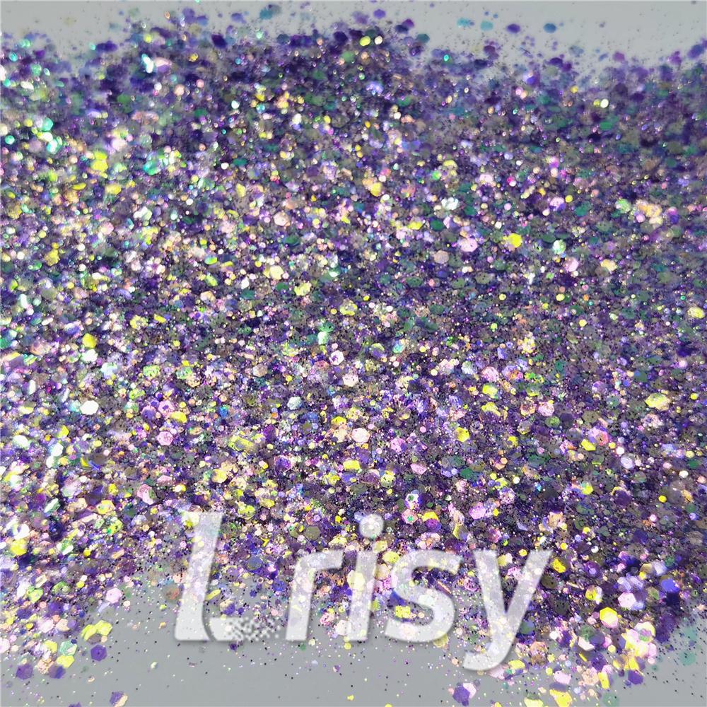 Bright Purple Galaxy (By Morgentau.JS) Custom Mixed Glitter WAL908