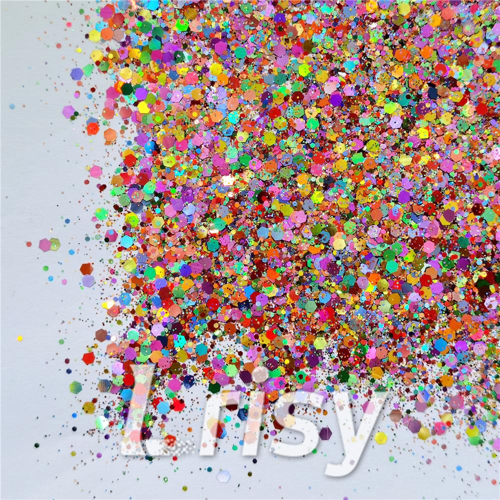 Bella Rainbow (By Jilllovesbellaresin) Custom Mixed Glitter WAL909