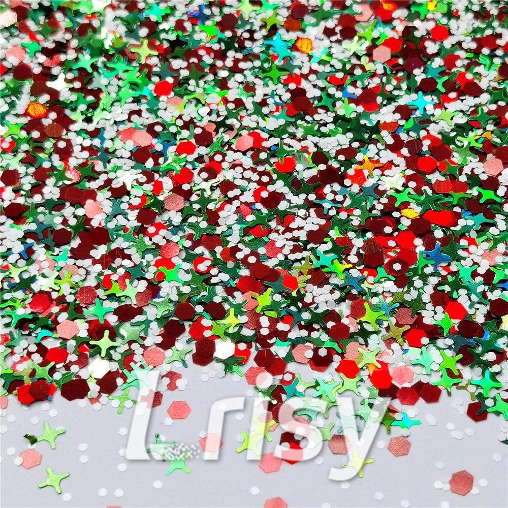 Christmas Special Mixed Holographic Glitter XC-CM30
