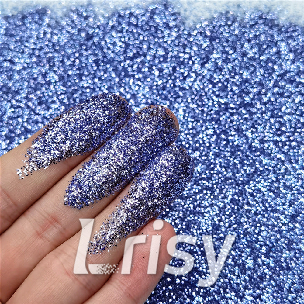 0.3mm Berlin Blue Fine Glitter Pure Color B0712