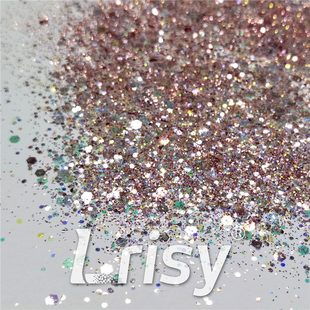 Custom Mixed Iridescent Glitter YL02 (By Chris.e KC)