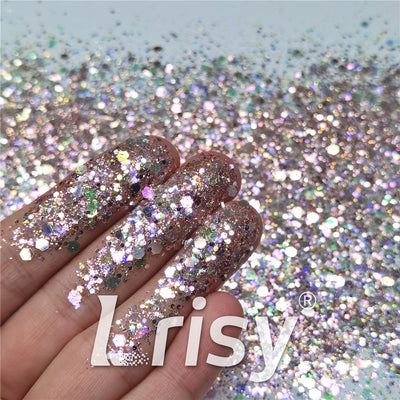 Custom Mixed Iridescent Glitter YL02 (By Chris.e KC)