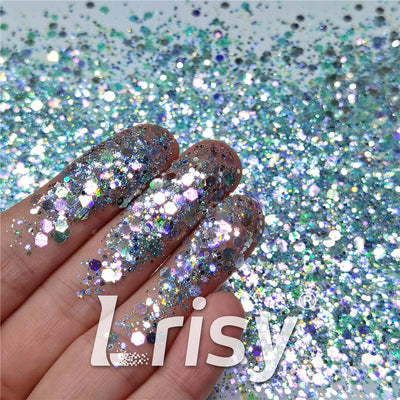 Custom Mixed Iridescent Glitter YL07 (By Chris.e KC)