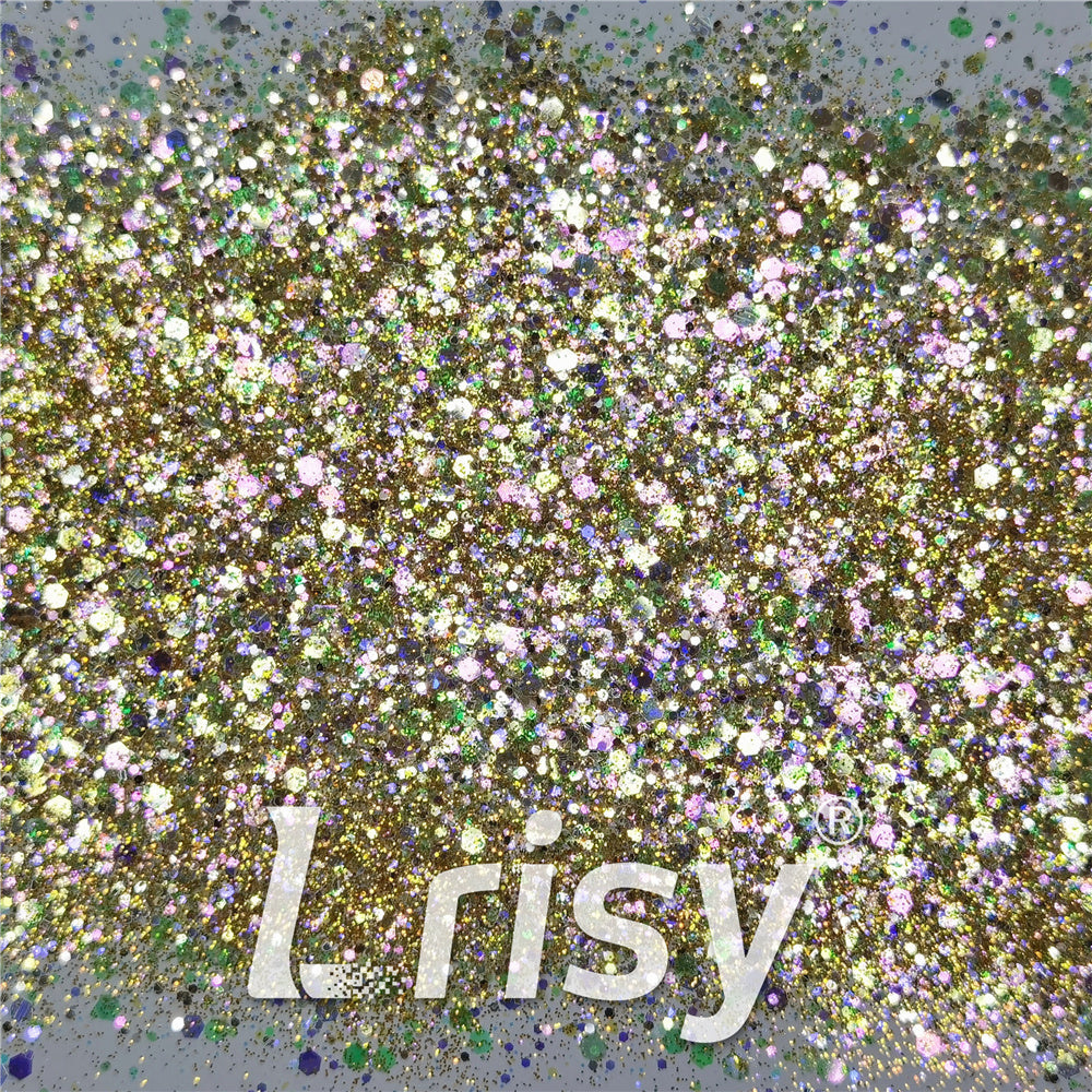 Custom Mixed Iridescent Glitter YL14 (By Chris.e KC)