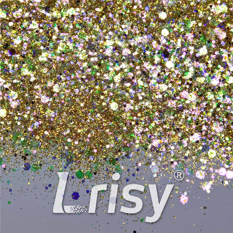 Custom Mixed Iridescent Glitter YL14 (By Chris.e KC)