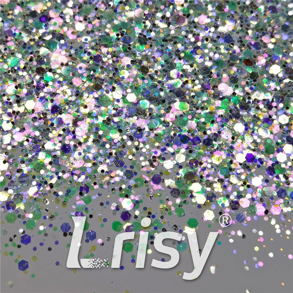 Custom Mixed Iridescent Glitter YL01 (By Chris.e KC)