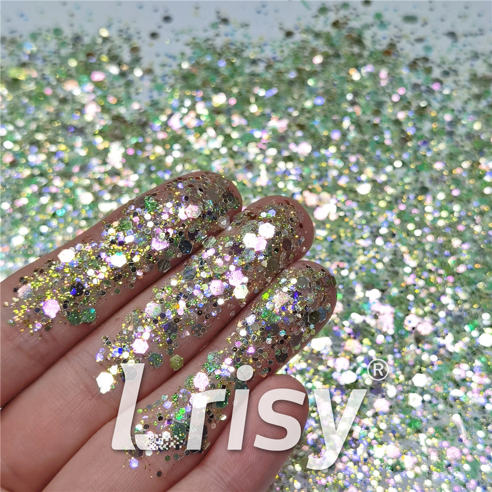 Custom Mixed Iridescent Glitter YL13 (By Chris.e KC)