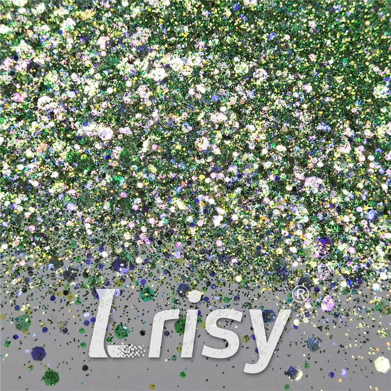 Custom Mixed Iridescent Glitter YL16 (By Chris.e KC)