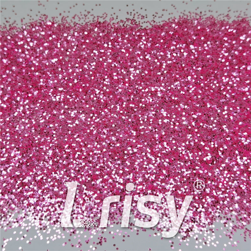 1mm Pink High Brightness Glaze Chunky Glitter XC-YC002