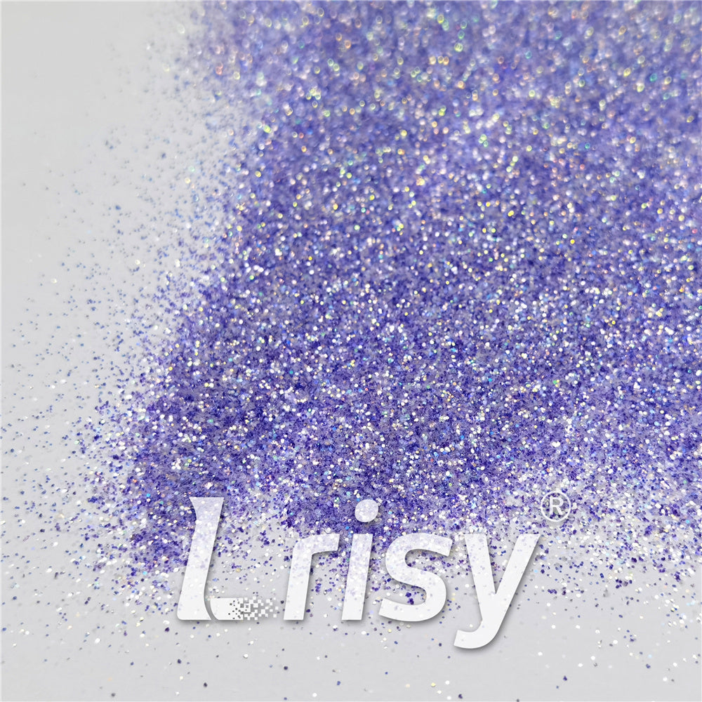 0.2/0.4mm Holographic and Fluorescent Purple Mixed High Brightness Glitter HL07