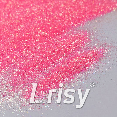 0.2/0.4mm Holographic and Fluorescent Pink Mixed High Brightness Glitter HL09