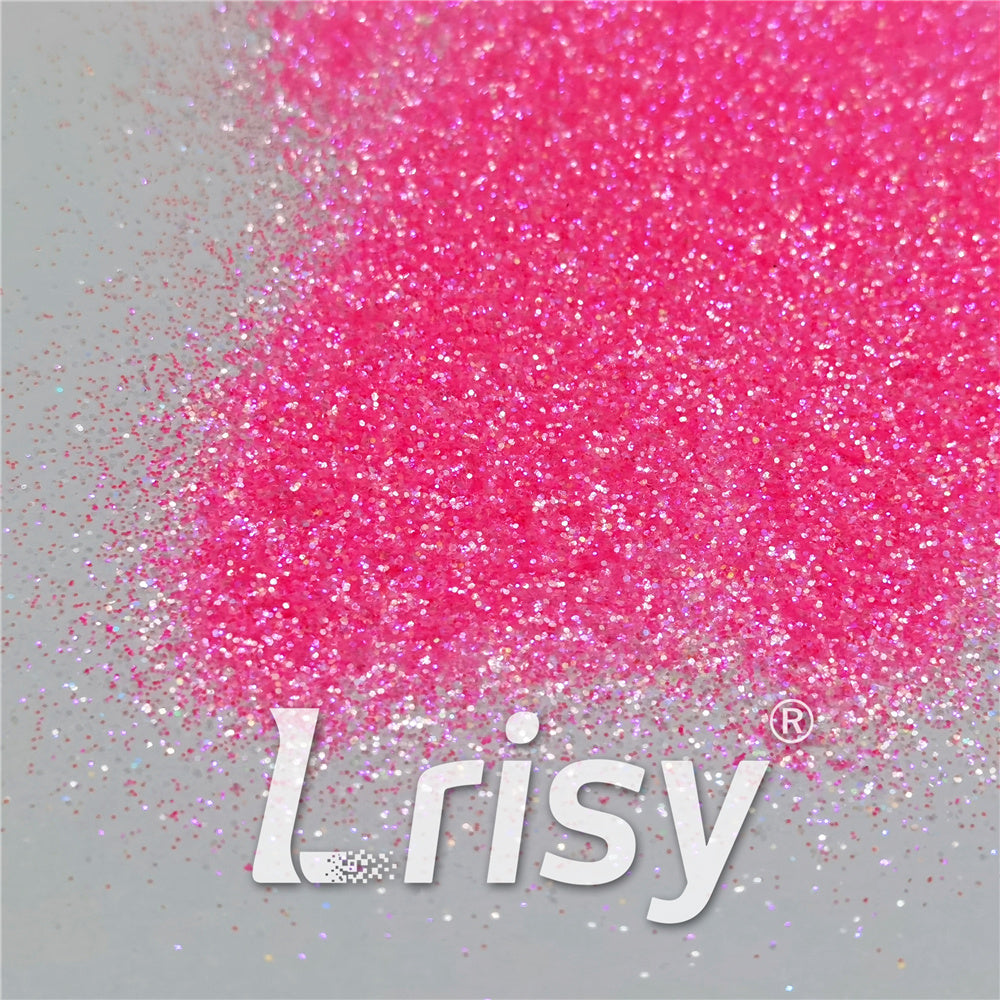 0.2/0.4mm Holographic and Fluorescent Red Violet Mixed High Brightness Glitter HL12