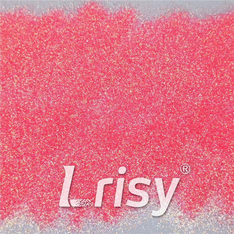 0.2/0.4mm Holographic and Fluorescent Red Mixed High Brightness Glitter HL05